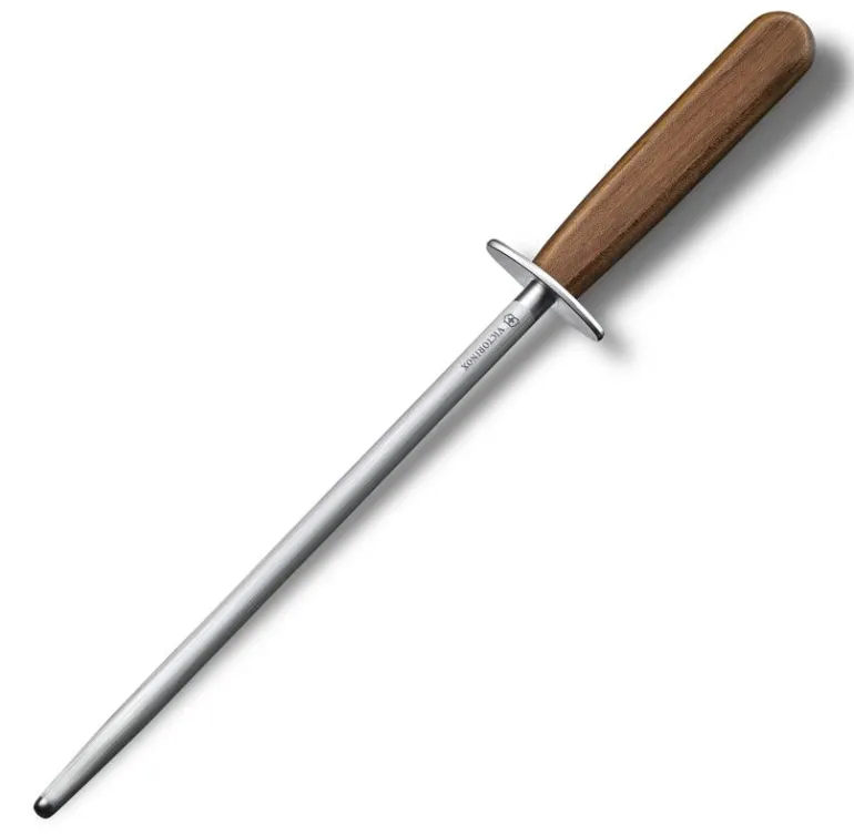 Abziehstahl mit Holzgriff