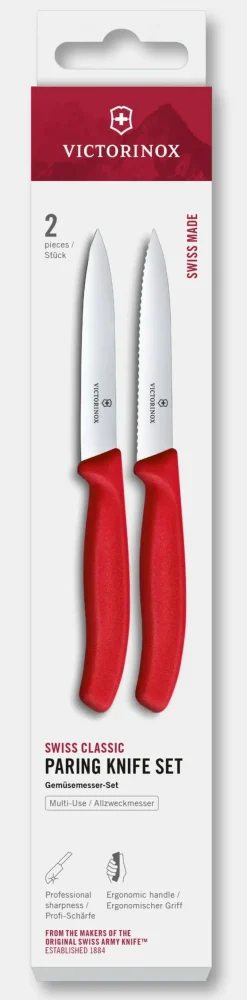 Swiss Classic Gemüsemesser-Set, 2-teilig