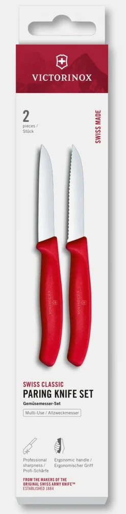Swiss Classic Gemüsemesser-Set, 2-teilig
