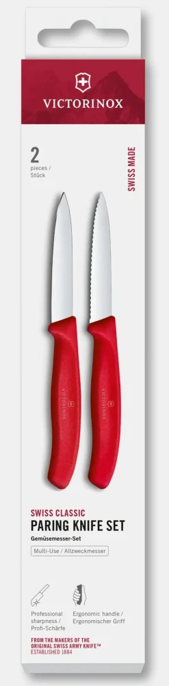 Swiss Classic Gemüsemesser-Set, 2-teilig