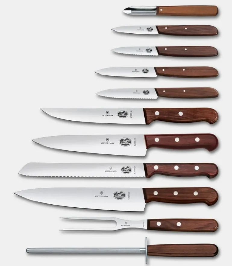 Wood Messerblock, 11-teilig