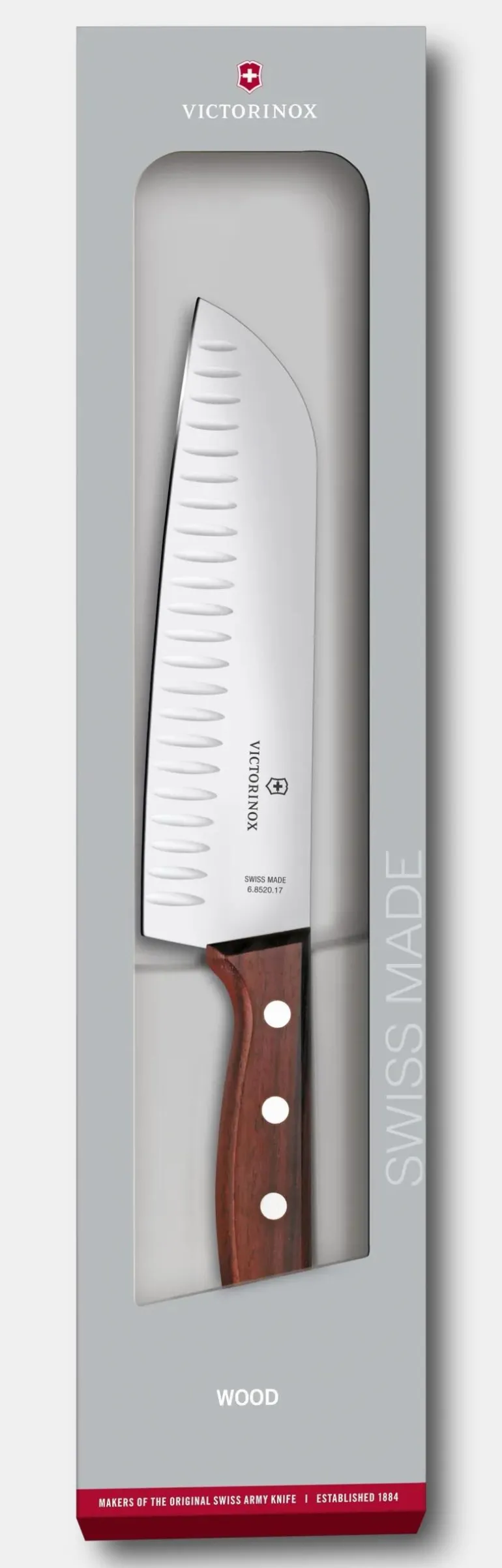 Wood Santokumesser